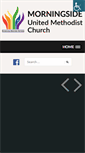 Mobile Screenshot of morningsideumc.net