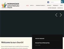 Tablet Screenshot of morningsideumc.net